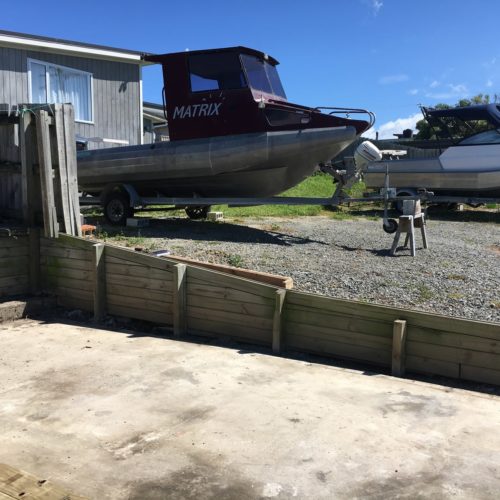 Boat Shed Rebuild Build in North Canterbury from Code Construction