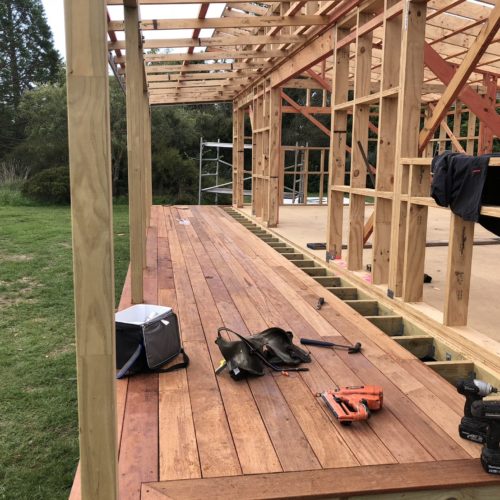 The builders in North Canterbury at Code Construction build this granny flat