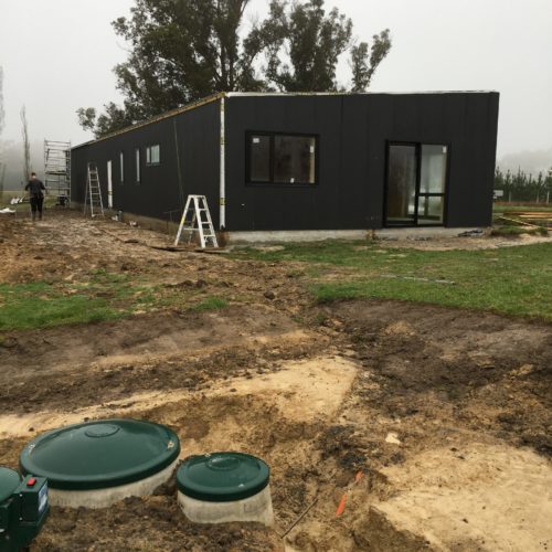 Shed in Loburn, North Canterbury built by the builders at Code Construction