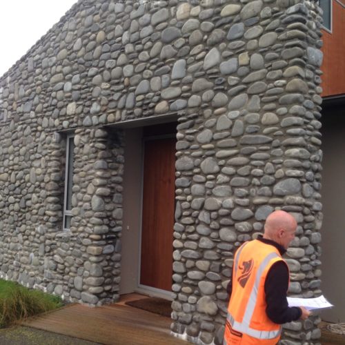 Stone repairs done by Code Construction in North Canterbury