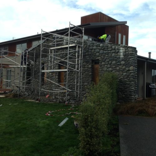 Stone repairs done by Code Construction in North Canterbury