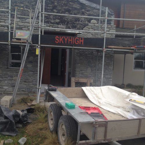 Stone repairs done by Code Construction in North Canterbury