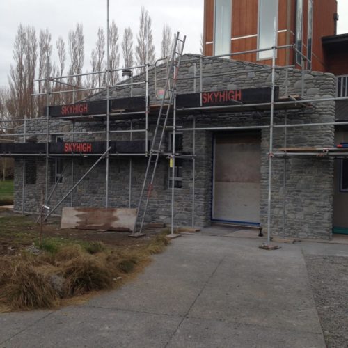 Stone repairs done by Code Construction in North Canterbury