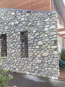 Completed EQC earthquake stone repair by Code Construction