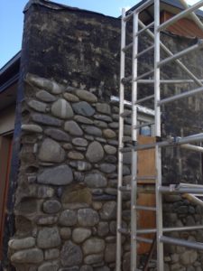 Stone repairs for EQC earthquake repair work completed by Code Construction, Rangiora North Canterbury