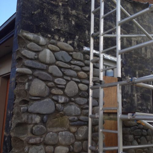 Stone repairs done by Code Construction in North Canterbury