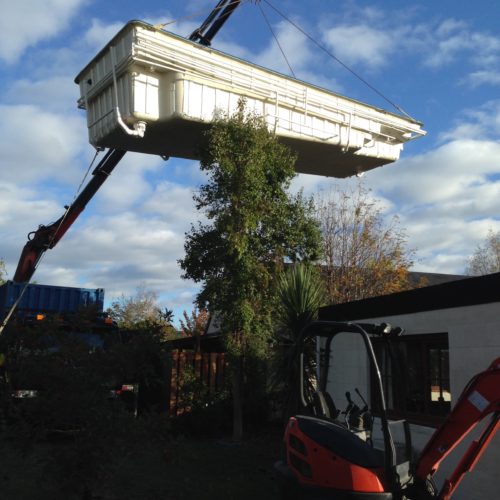 A swimming pool upgrade in North Canterbury undertaken by Code Construction