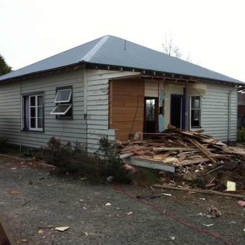 Villa renovation taken on by the builders in North Canterbury at Code Construction