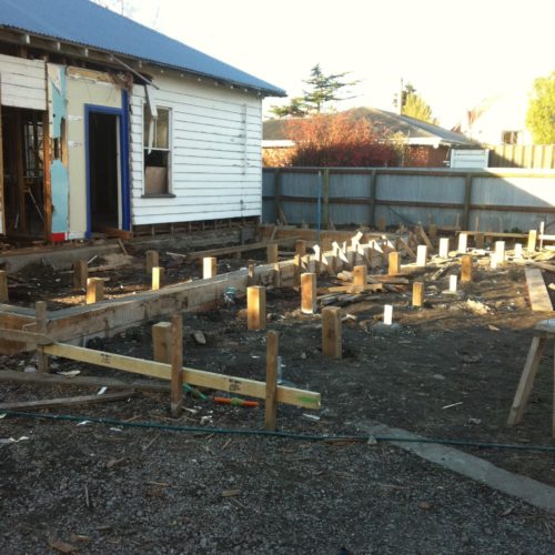 Villa renovation taken on by the builders in North Canterbury at Code Construction