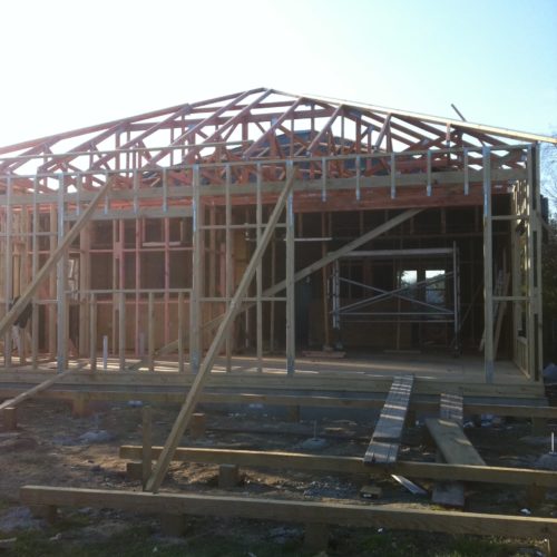 Villa renovation taken on by the builders in North Canterbury at Code Construction