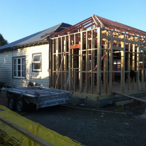 Villa renovation taken on by the builders in North Canterbury at Code Construction