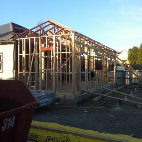 Villa renovation taken on by the builders in North Canterbury at Code Construction