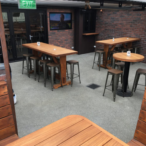 Renovation in Rangiora of the Winnie Bagoes restaurant by Code Construction