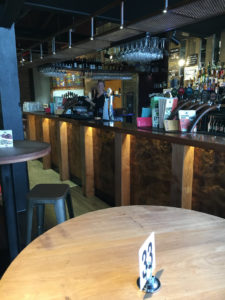 Bar and restaurant fit out completed by Code Construction. Including EQC Earthquake repair