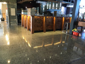 Bar and flooring complete for Winnie Bagoes Restaurant renovation in Rangiora