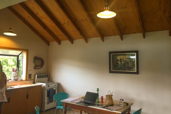 Photo of old kitchen before renovation in Akaroa