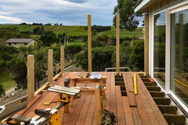 New deck build by Code Construction in Sandy Bay